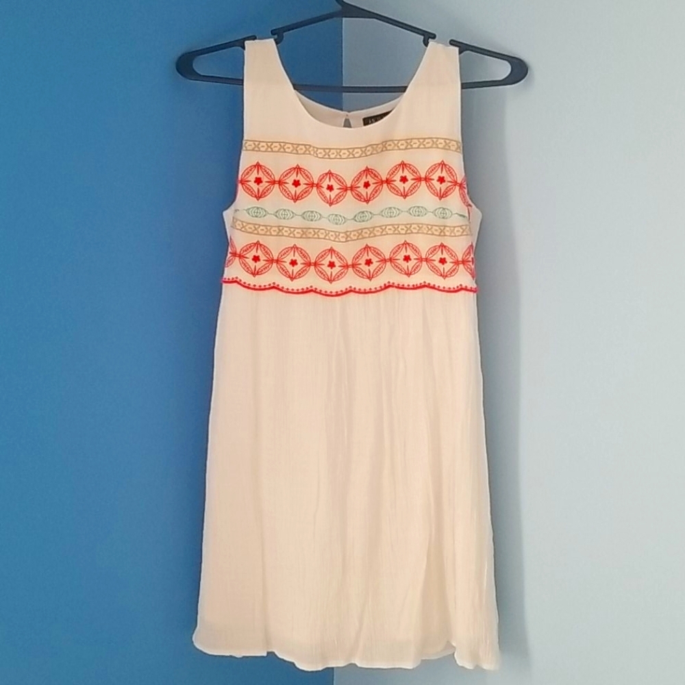 As U Wish White Darling Dress